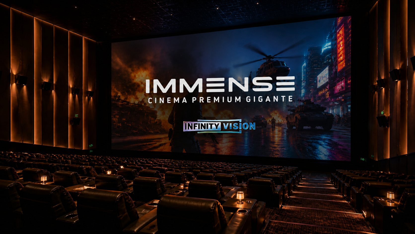 A Revolução do Cinema Chegou: O Poder Imersivo das Telas IMMENSE